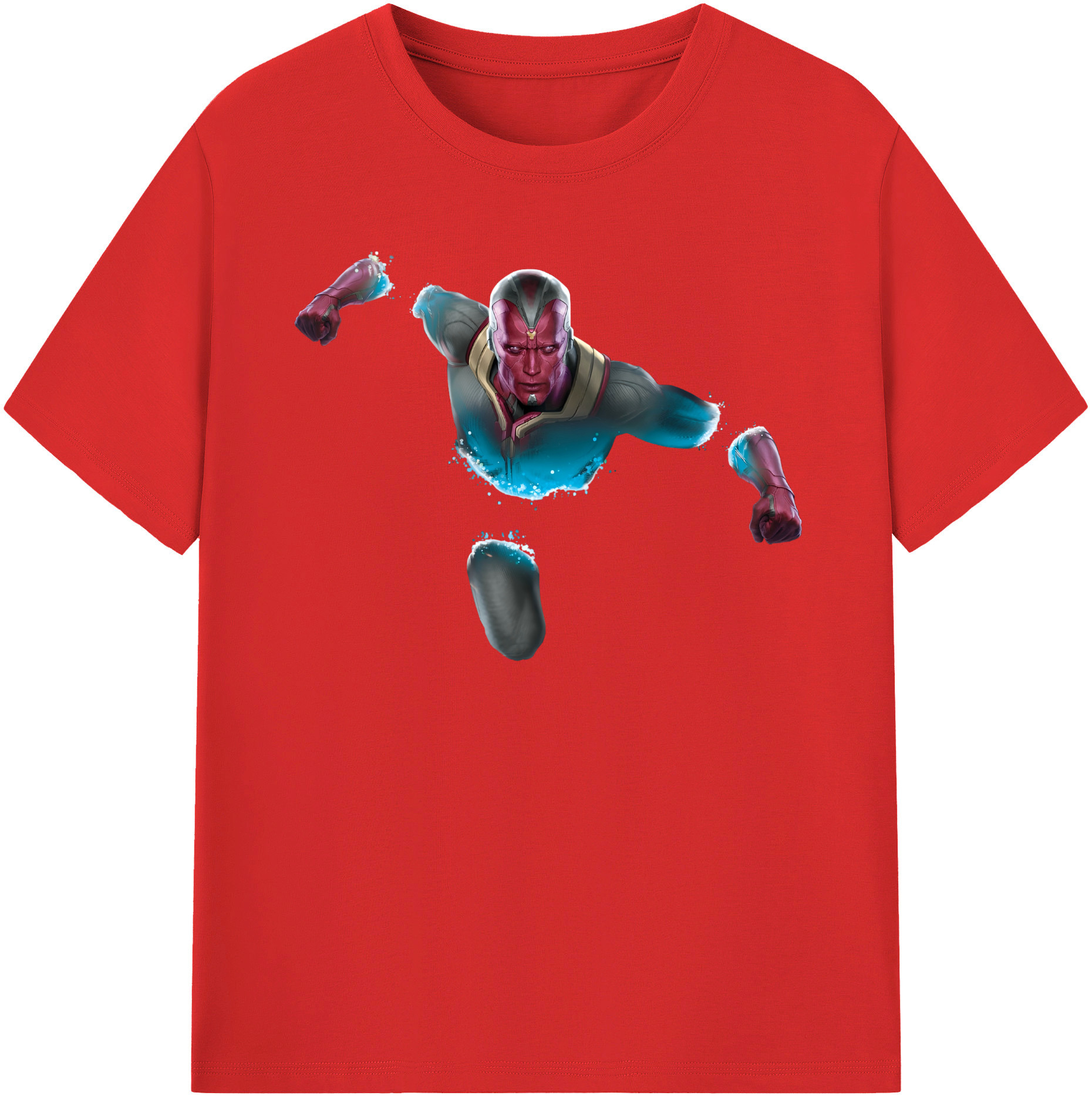 （画像用） アベンジャーズ The Avengers レディースカジュアルプリントTシャツ（綿100％）