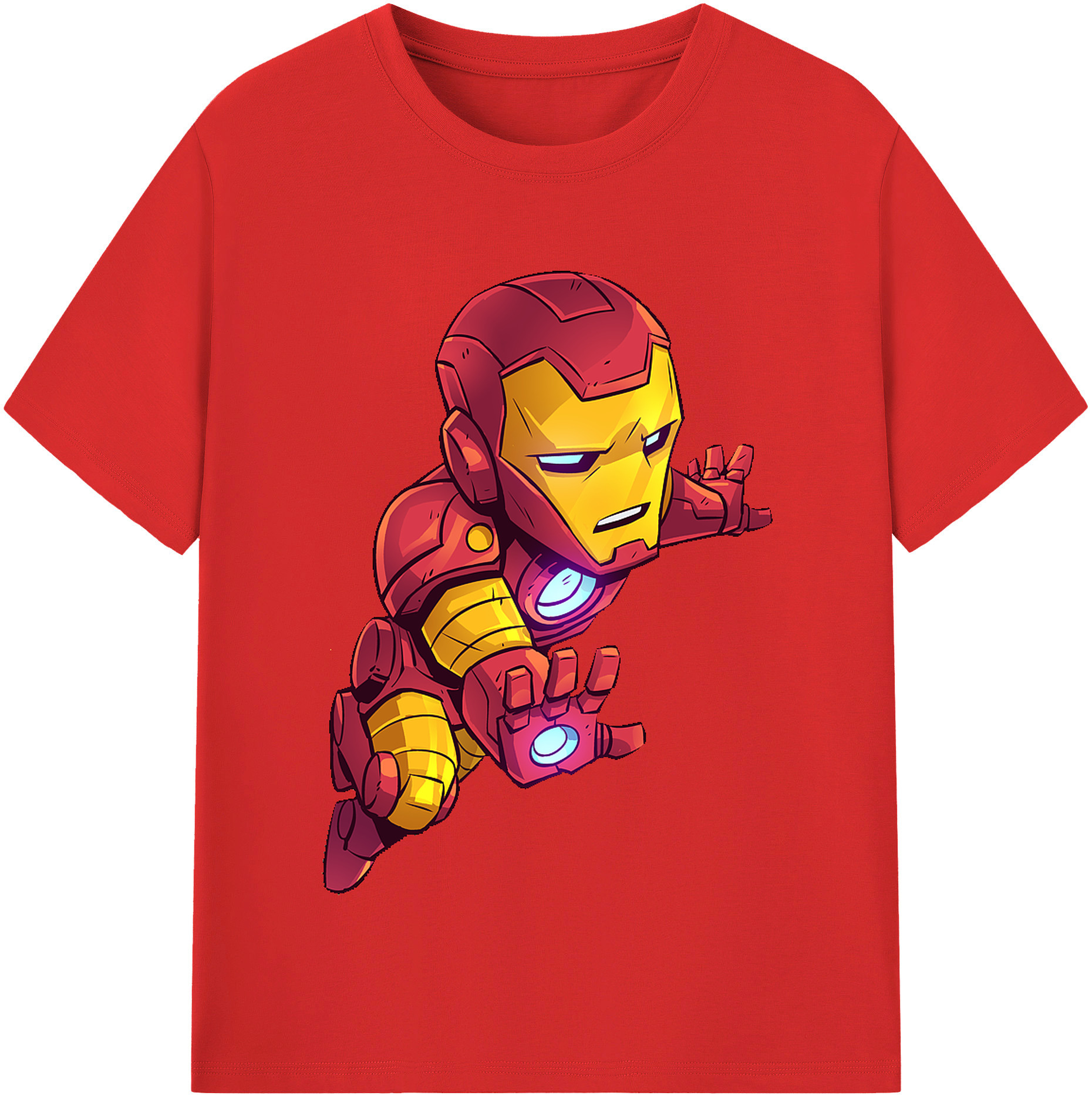 （画像用） アベンジャーズ The Avengers レディースカジュアルプリントTシャツ（綿100％）