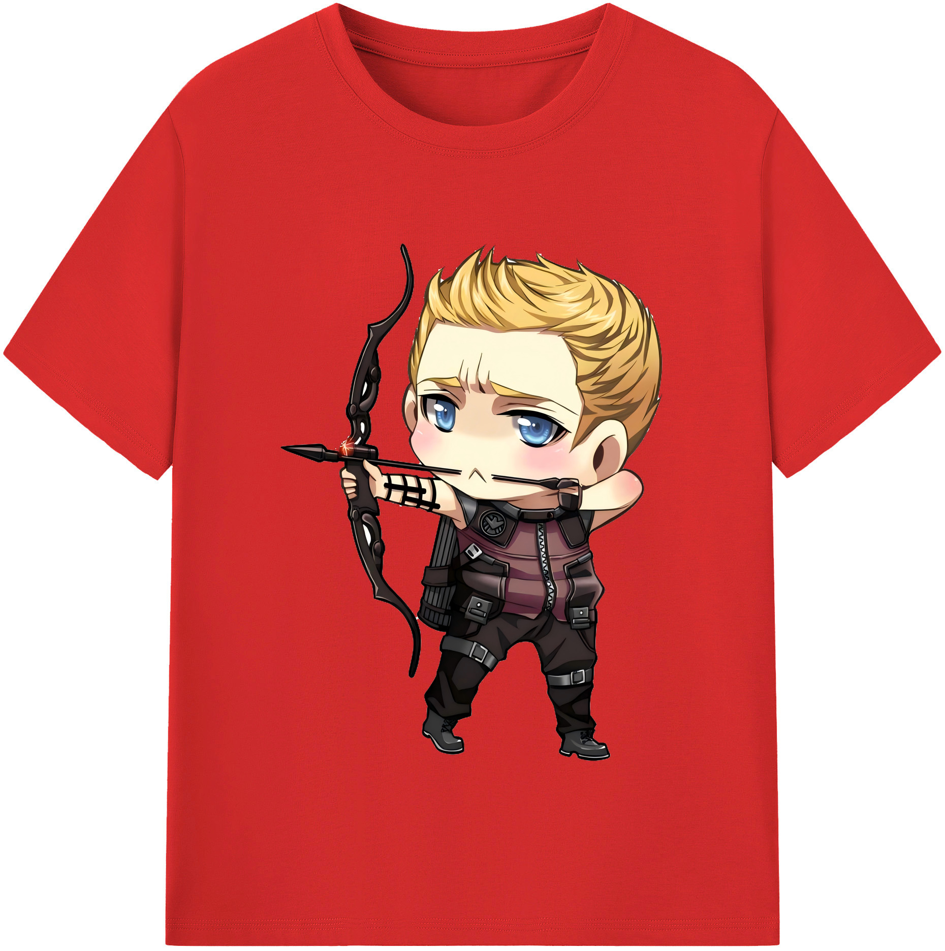 （画像用） アベンジャーズ The Avengers レディースカジュアルプリントTシャツ（綿100％）