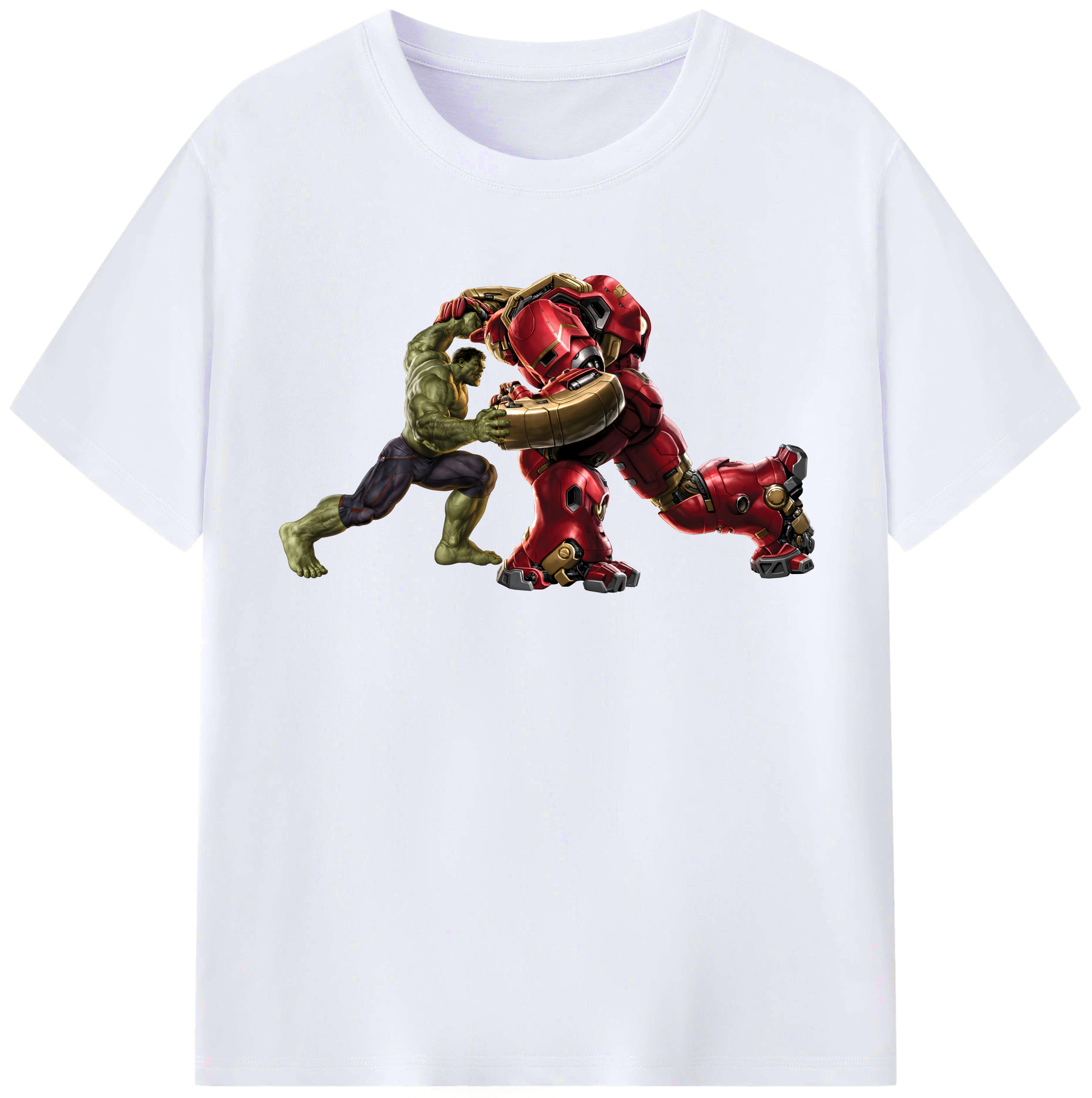 （画像用） アベンジャーズ The Avengers レディースカジュアルプリントTシャツ（綿100％）