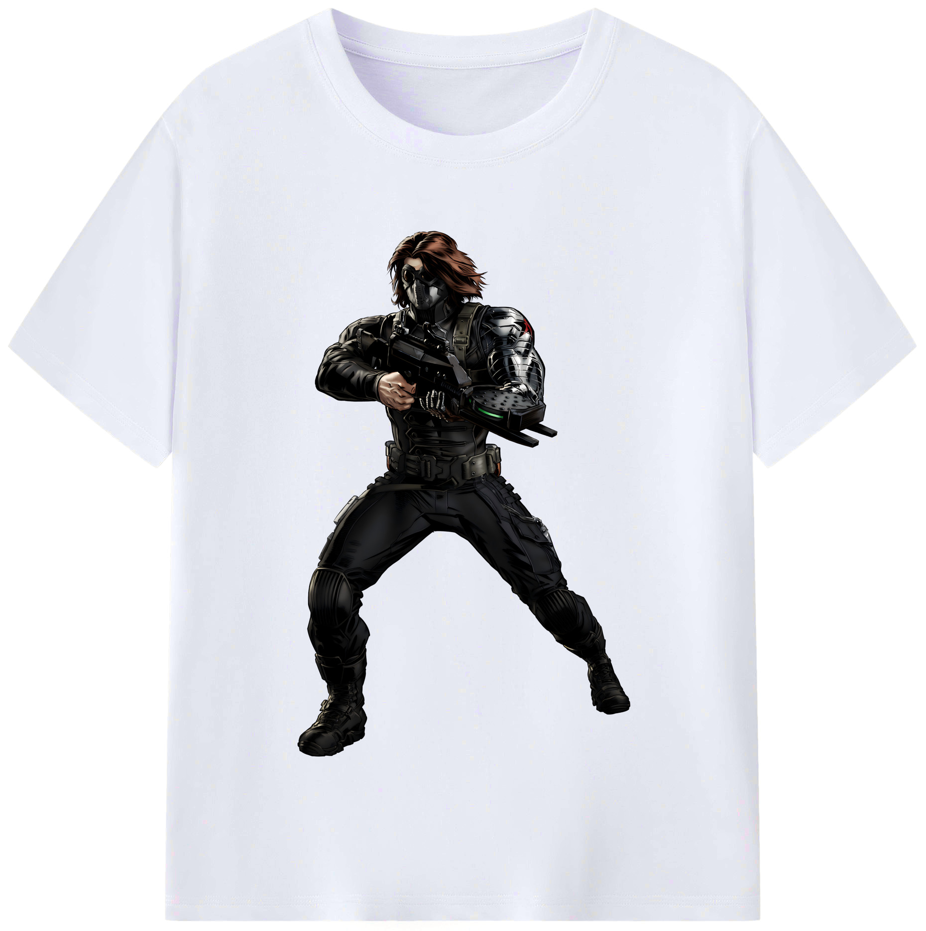 （画像用） アベンジャーズ The Avengers レディースカジュアルプリントTシャツ（綿100％）