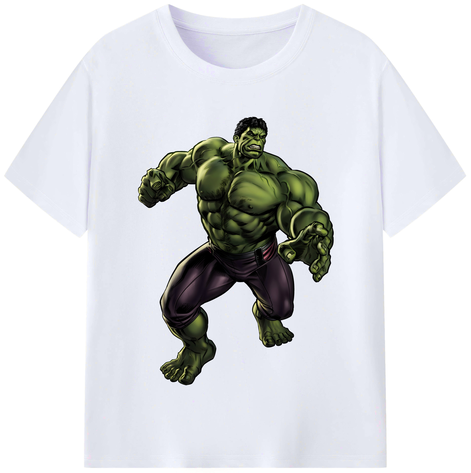 （画像用） アベンジャーズ The Avengers レディースカジュアルプリントTシャツ（綿100％）