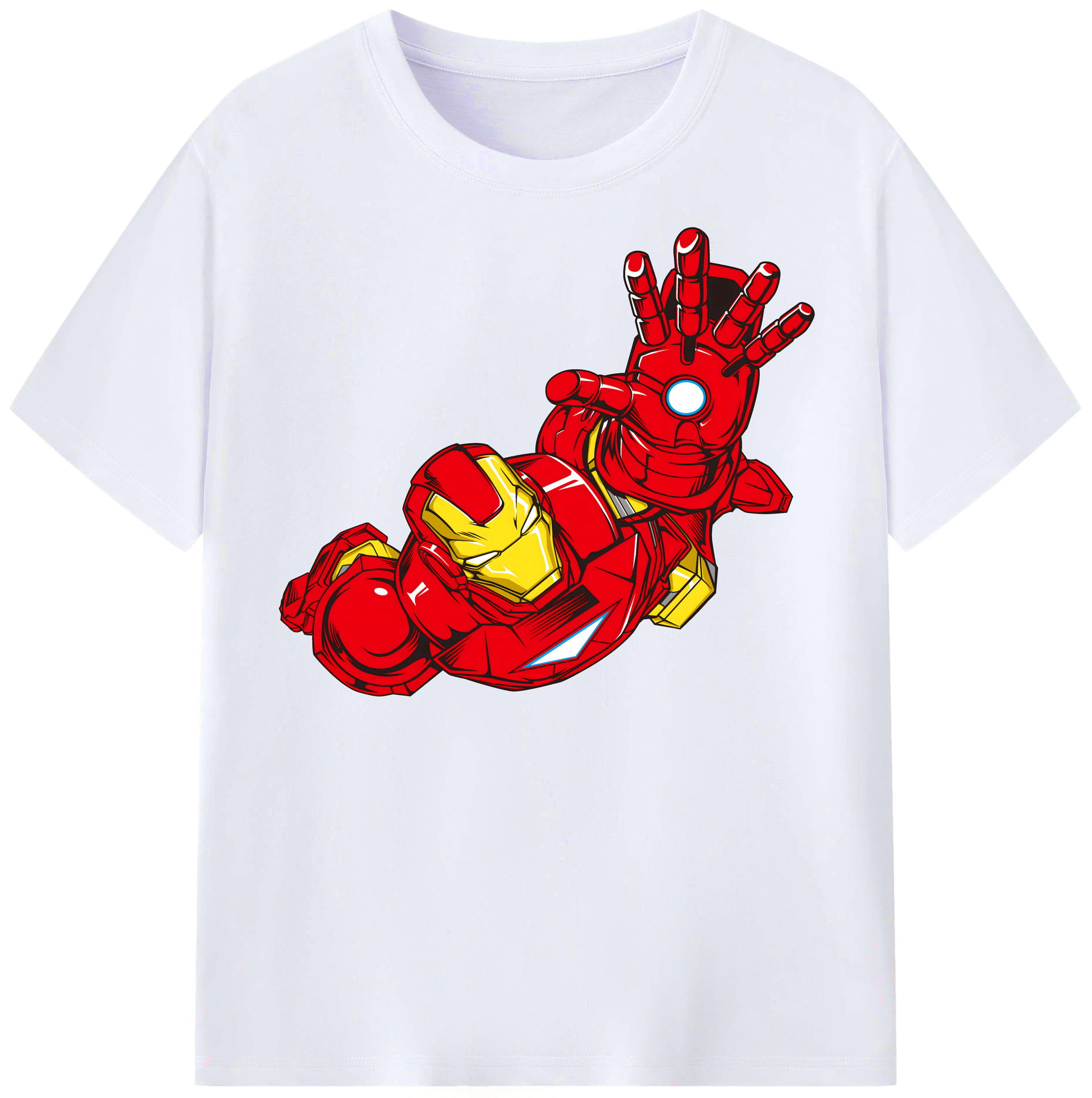 （画像用） アベンジャーズ The Avengers レディースカジュアルプリントTシャツ（綿100％）