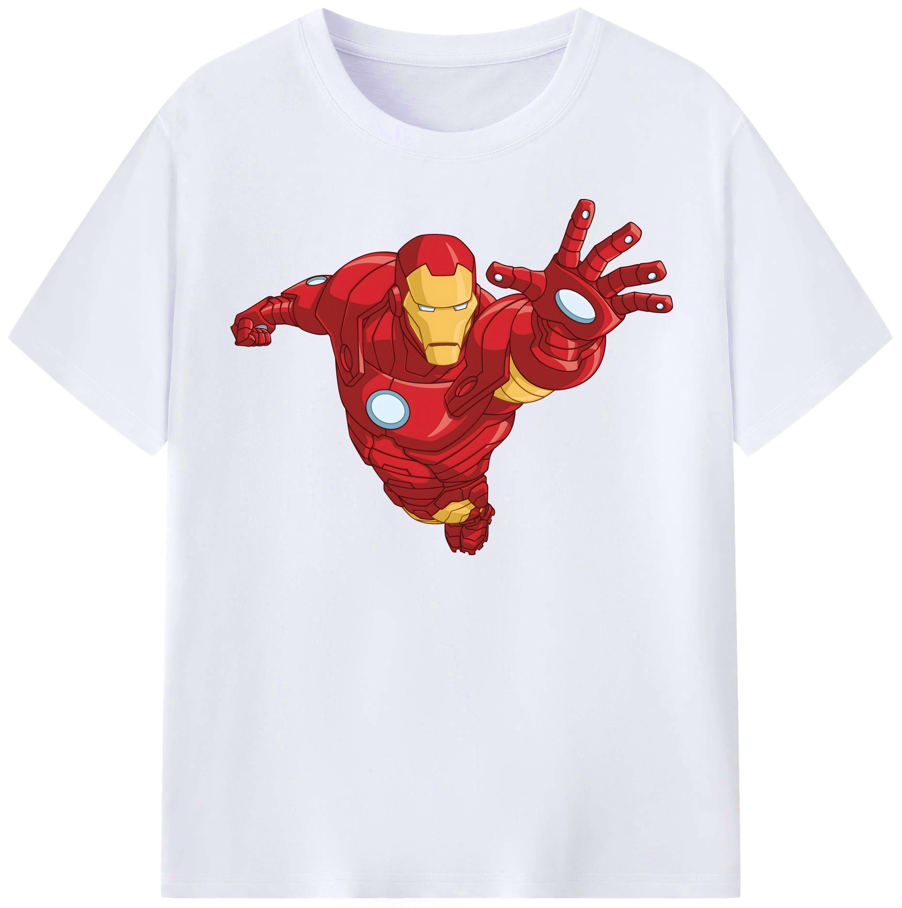 （画像用） アベンジャーズ The Avengers レディースカジュアルプリントTシャツ（綿100％）