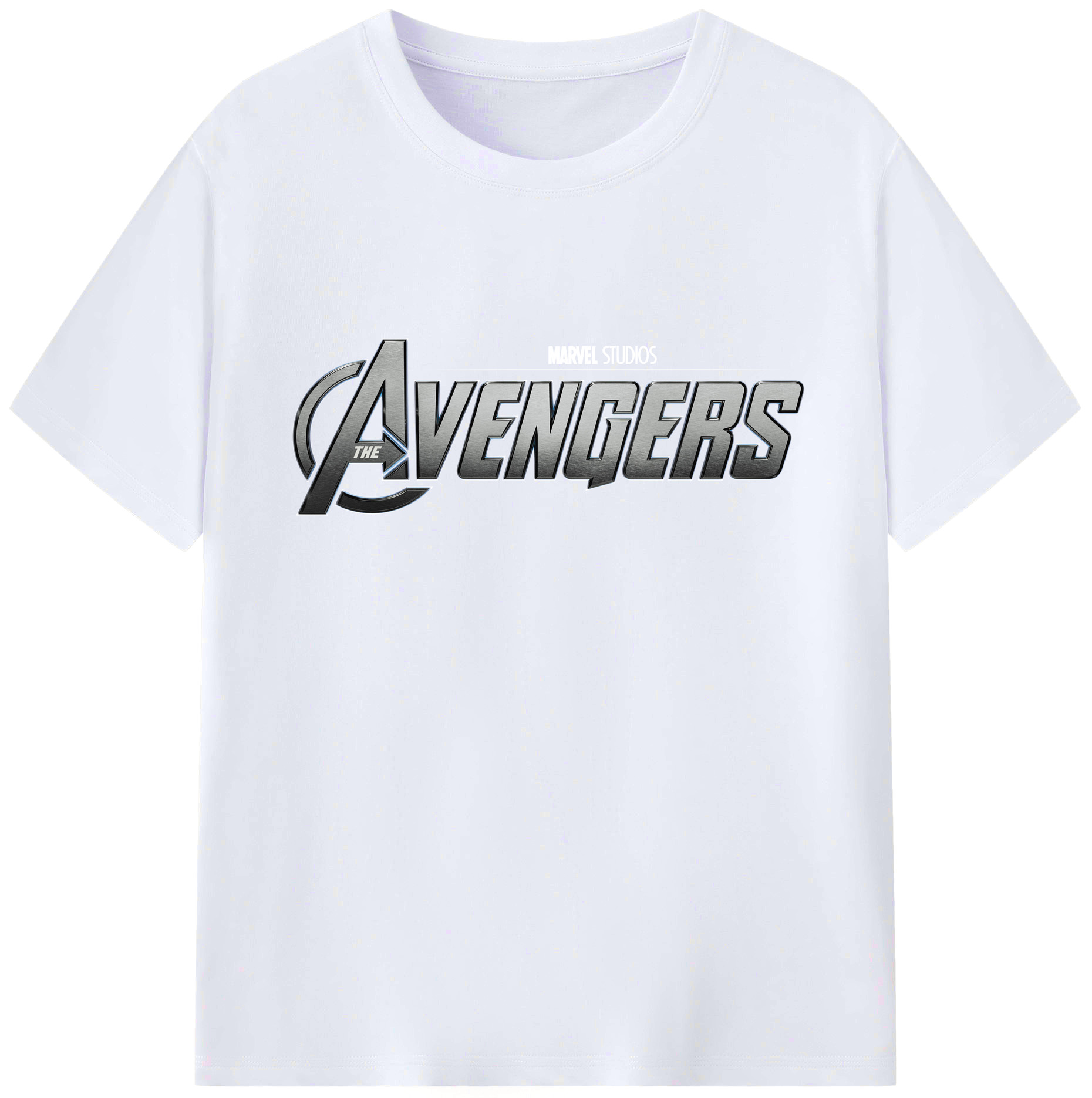 （画像用） アベンジャーズ The Avengers レディースカジュアルプリントTシャツ（綿100％）