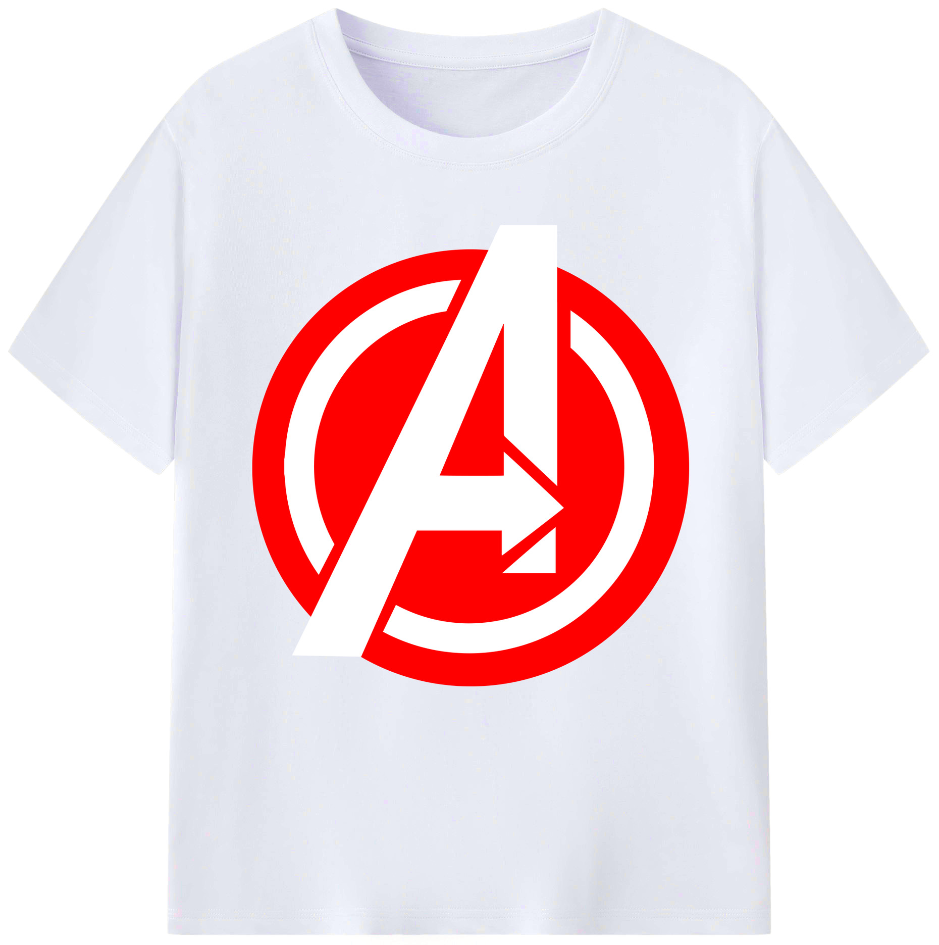 （画像用） アベンジャーズ The Avengers レディースカジュアルプリントTシャツ（綿100％）
