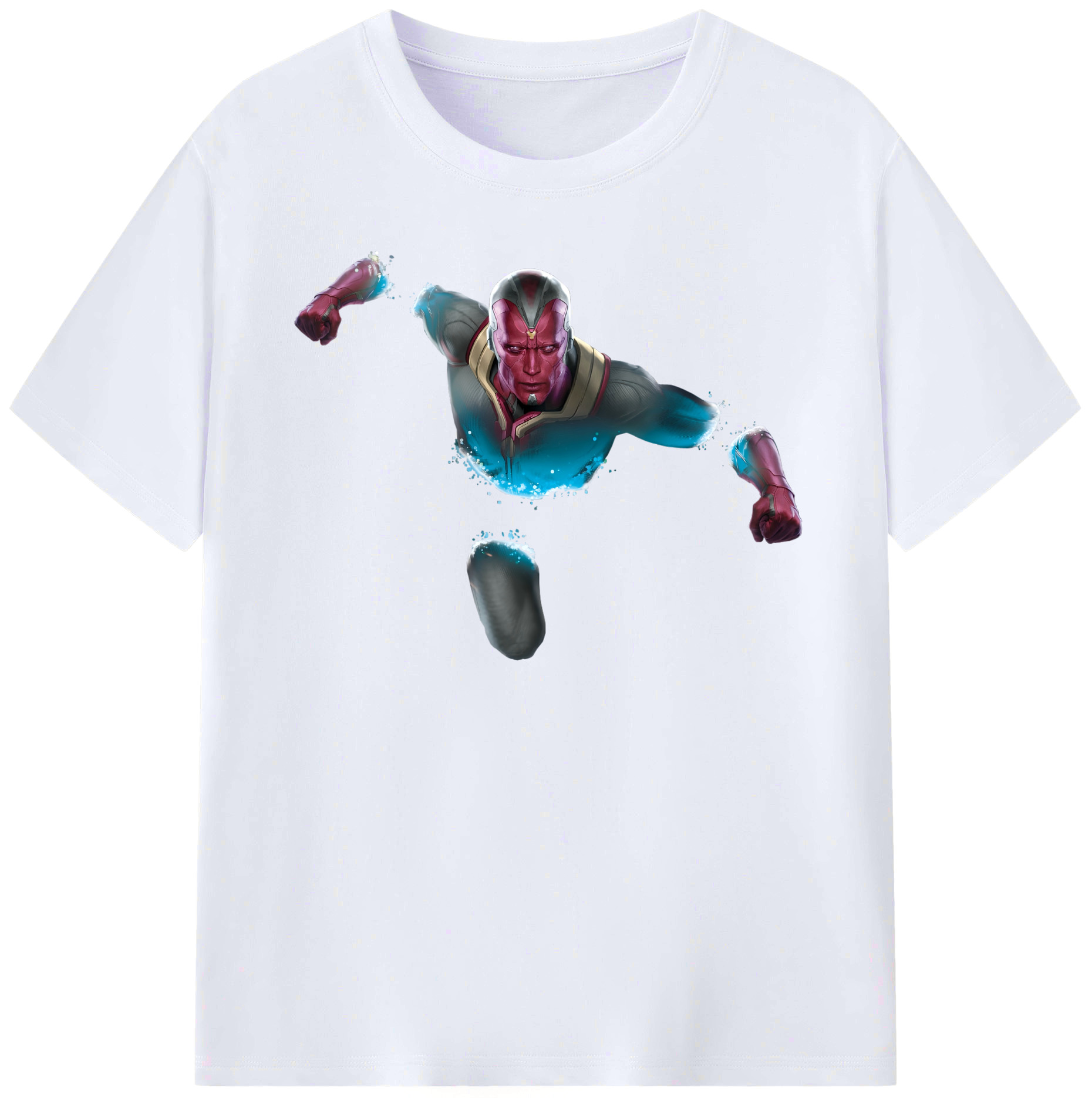 （画像用） アベンジャーズ The Avengers レディースカジュアルプリントTシャツ（綿100％）