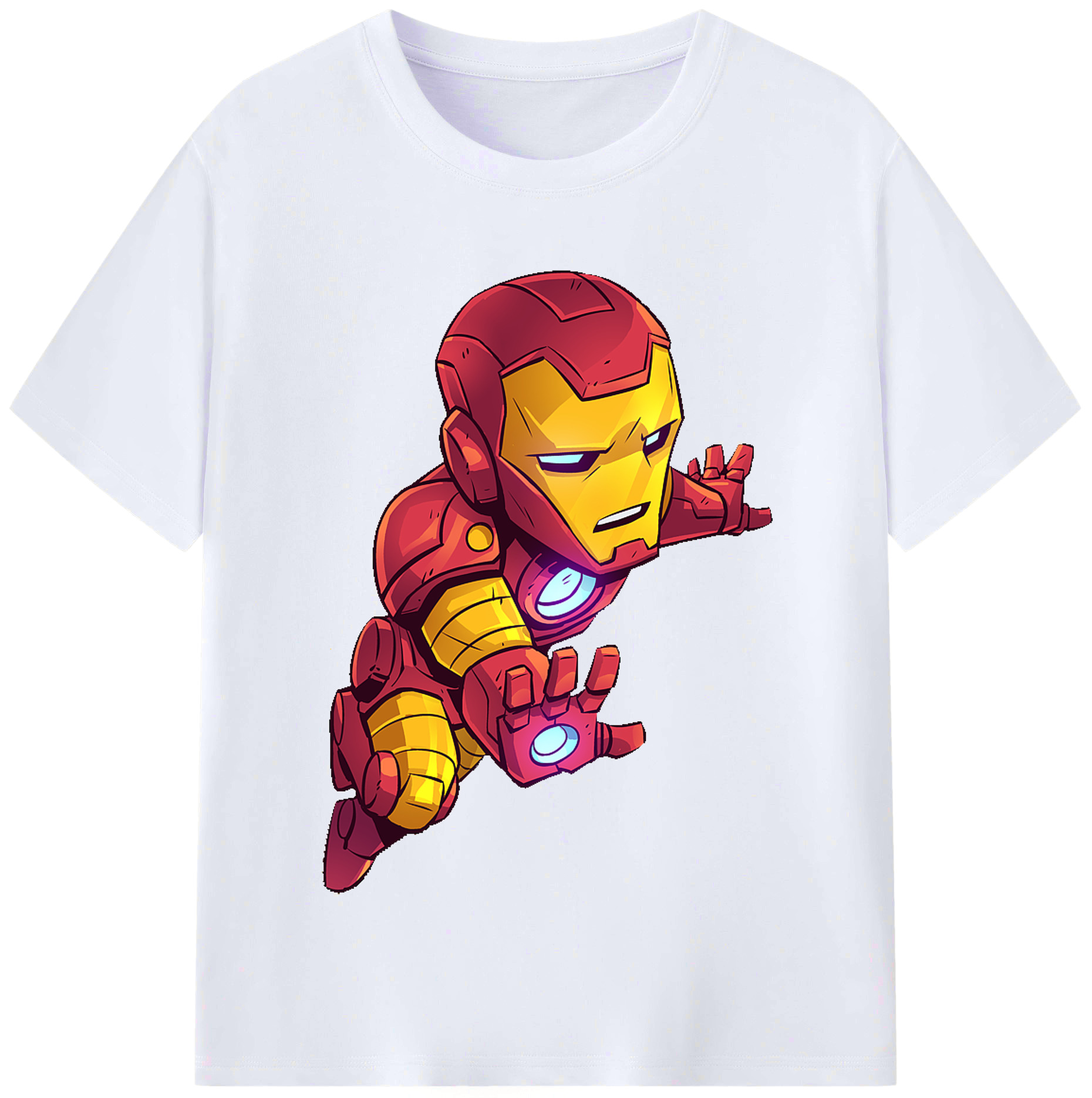 （画像用） アベンジャーズ The Avengers レディースカジュアルプリントTシャツ（綿100％）