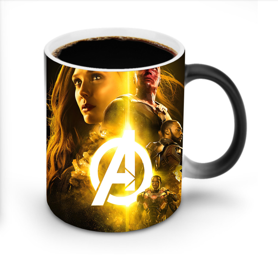 （画像用） アベンジャーズ The Avengers 温度変色マグカップ