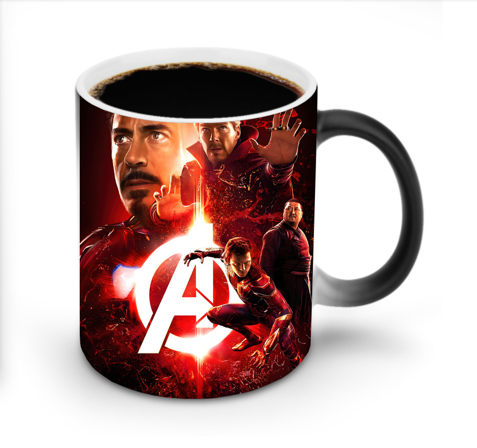 （画像用） アベンジャーズ The Avengers 温度変色マグカップ