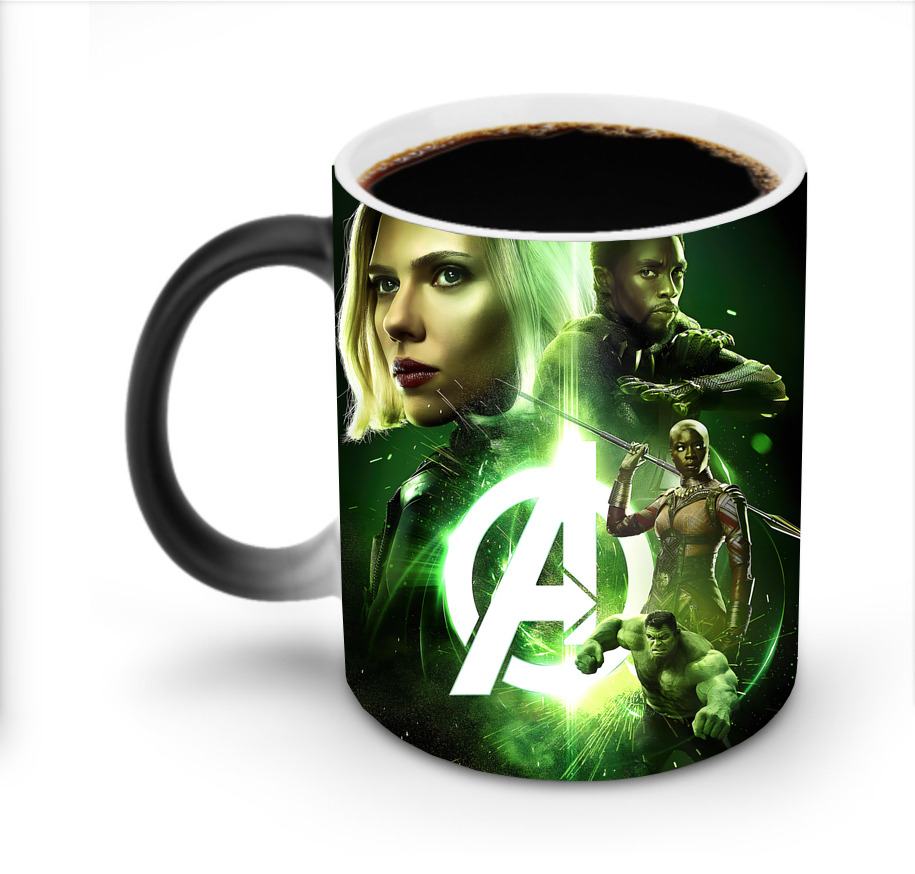 （画像用） アベンジャーズ The Avengers 温度変色マグカップ
