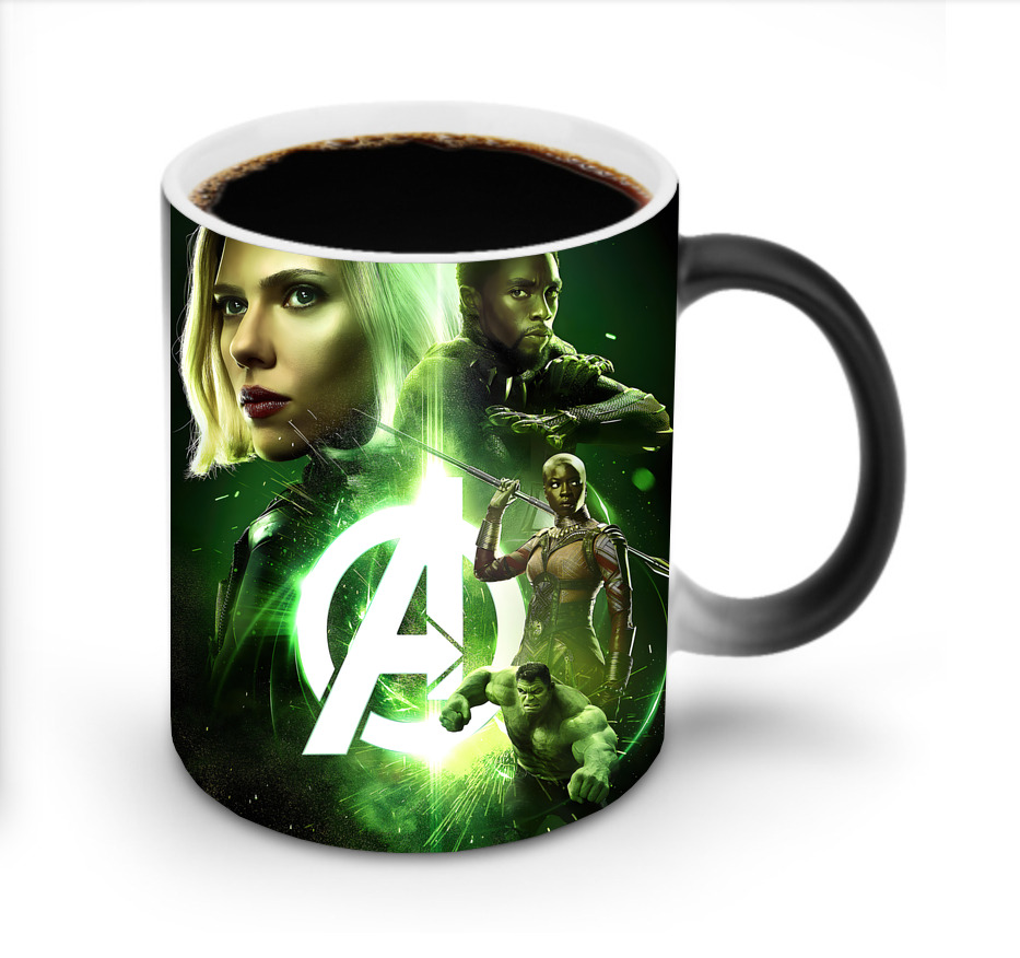 （画像用） アベンジャーズ The Avengers 温度変色マグカップ