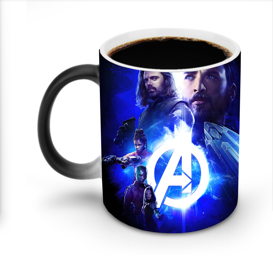 （画像用） アベンジャーズ The Avengers 温度変色マグカップ