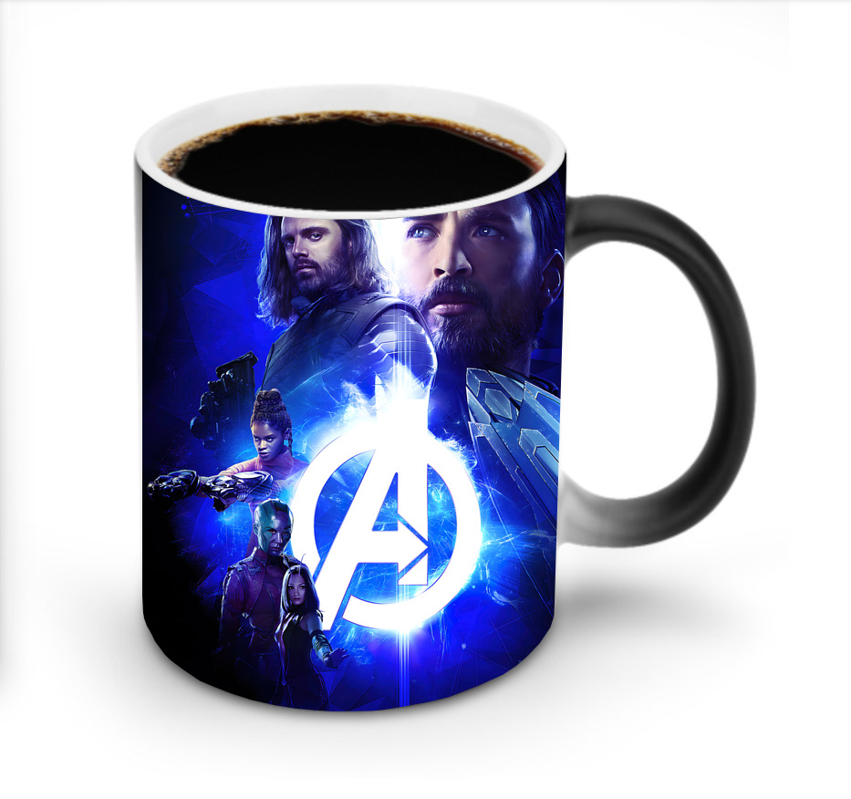 （画像用） アベンジャーズ The Avengers 温度変色マグカップ