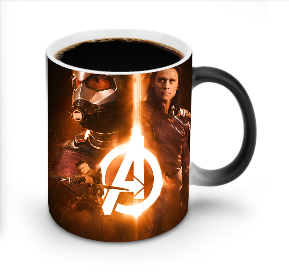 （画像用） アベンジャーズ The Avengers 温度変色マグカップ