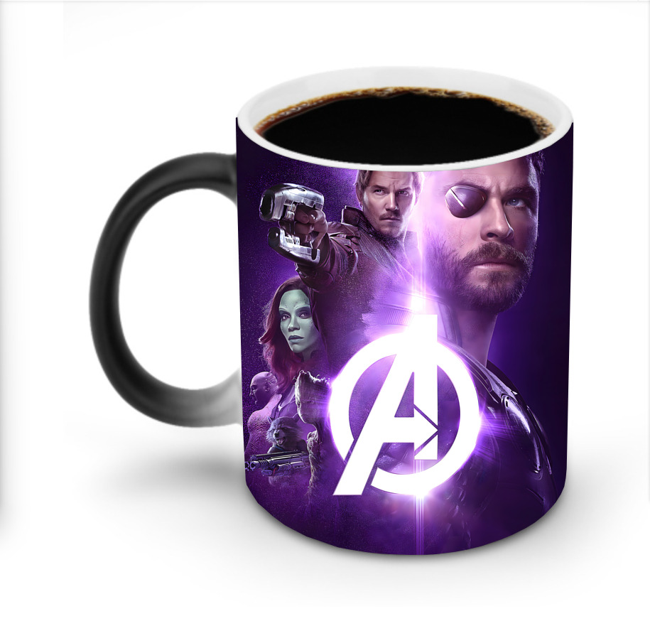 （画像用） アベンジャーズ The Avengers 温度変色マグカップ
