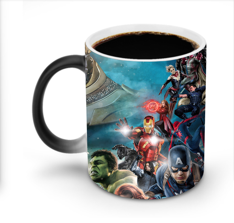 （画像用） アベンジャーズ The Avengers 温度変色マグカップ