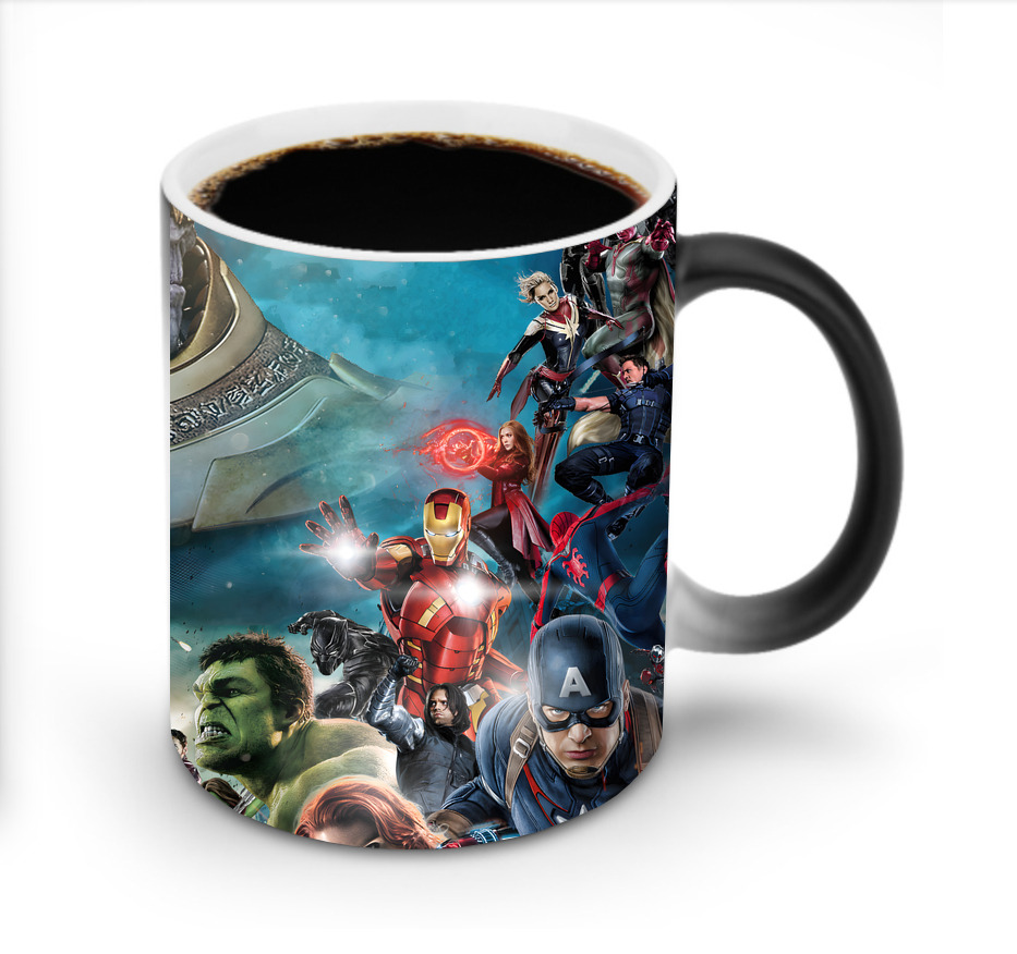 （画像用） アベンジャーズ The Avengers 温度変色マグカップ