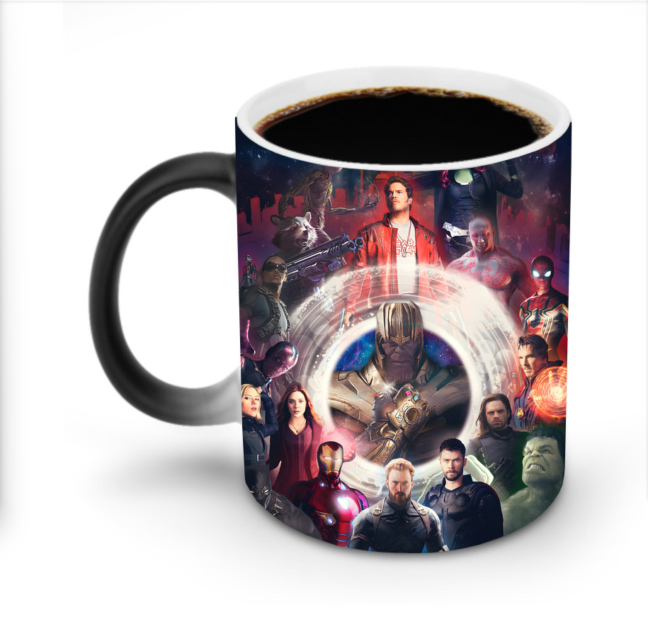 （画像用） アベンジャーズ The Avengers 温度変色マグカップ