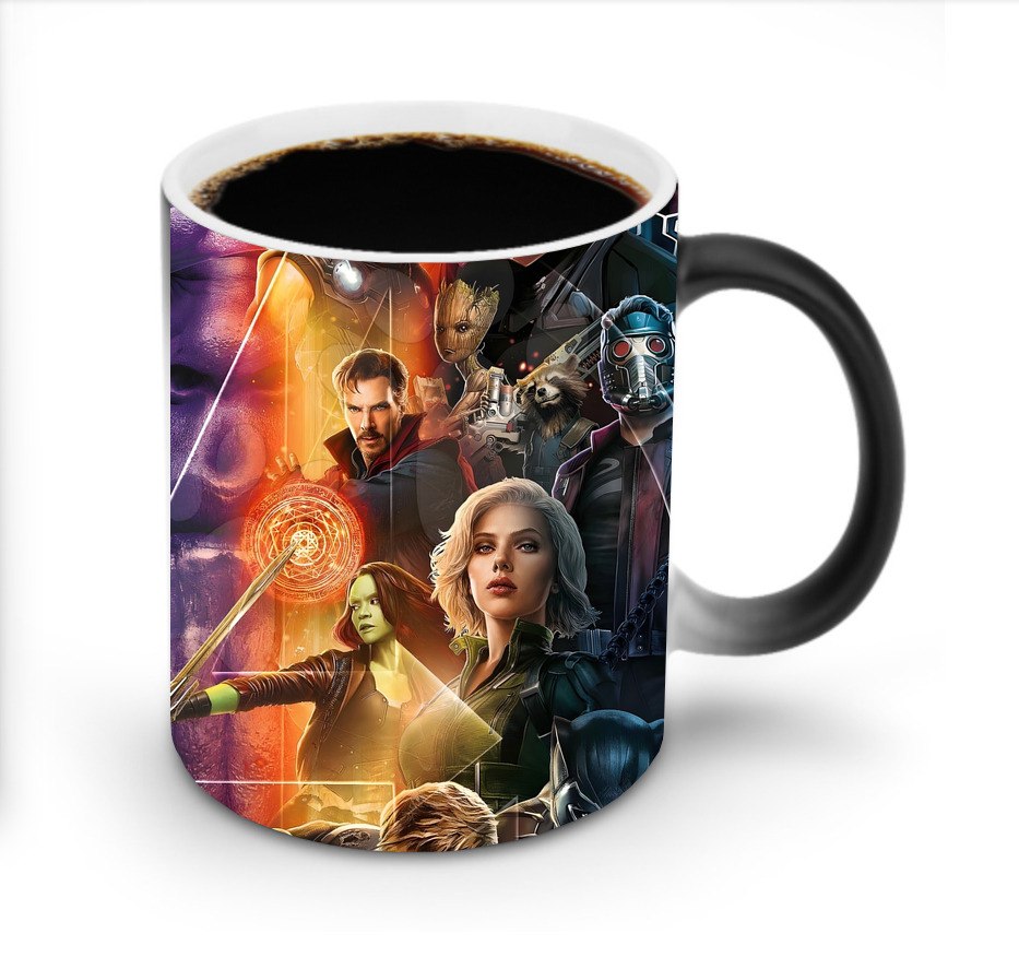 （画像用） アベンジャーズ The Avengers 温度変色マグカップ