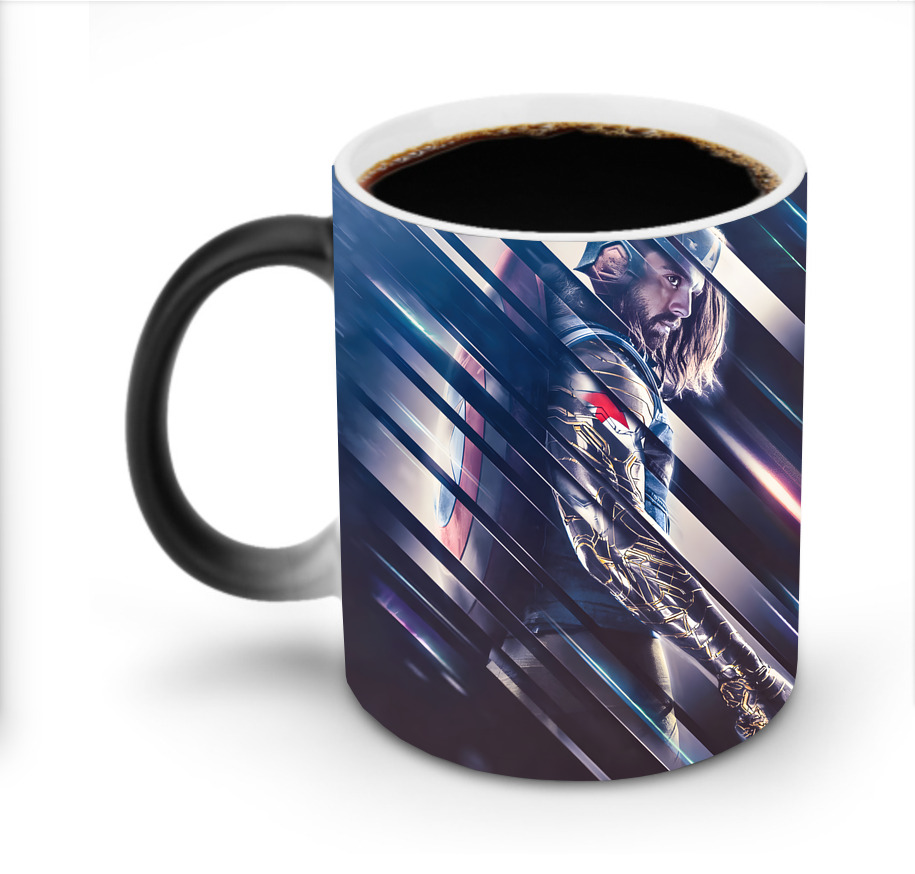（画像用） アベンジャーズ The Avengers 温度変色マグカップ