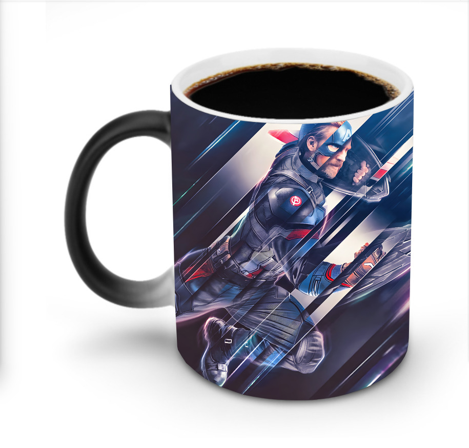（画像用） アベンジャーズ The Avengers 温度変色マグカップ