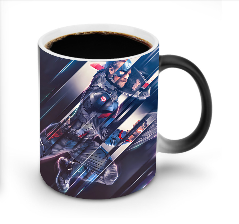 （画像用） アベンジャーズ The Avengers 温度変色マグカップ