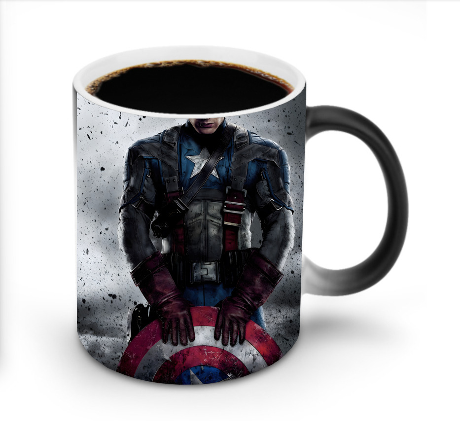 （画像用） アベンジャーズ The Avengers 温度変色マグカップ