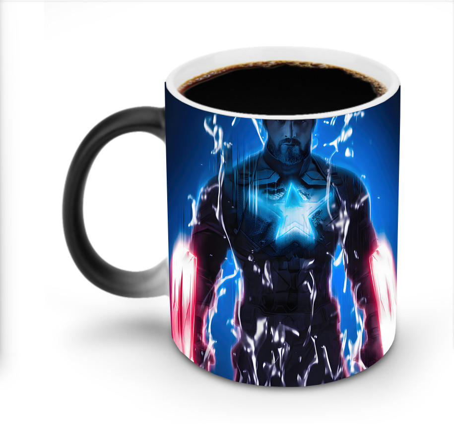（画像用） アベンジャーズ The Avengers 温度変色マグカップ