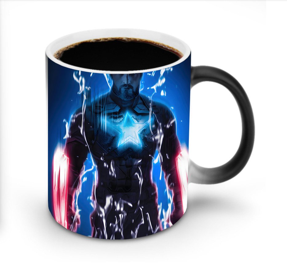 （画像用） アベンジャーズ The Avengers 温度変色マグカップ