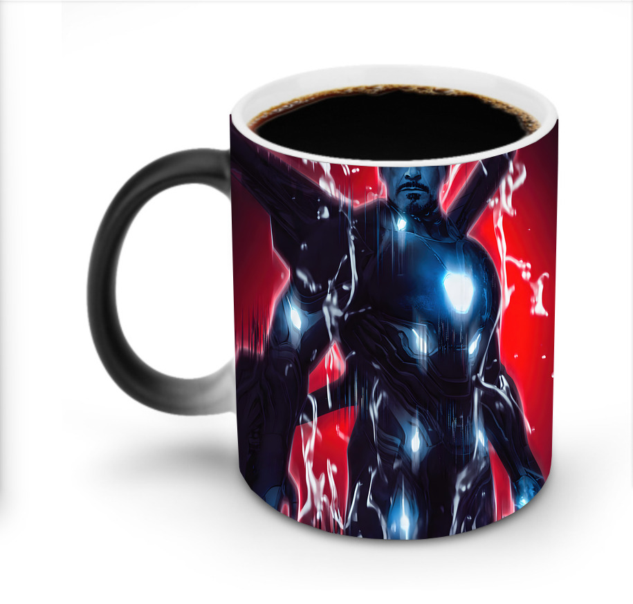 （画像用） アベンジャーズ The Avengers 温度変色マグカップ