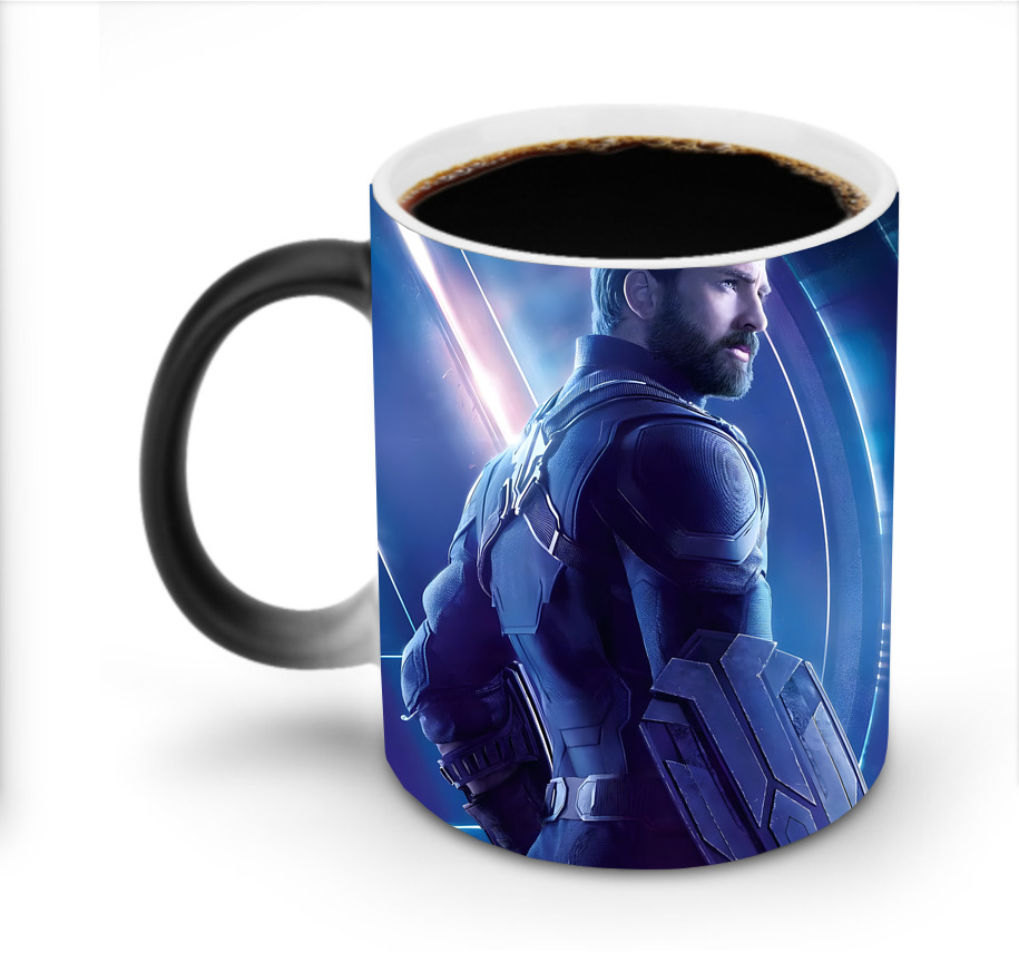 （画像用） アベンジャーズ The Avengers 温度変色マグカップ