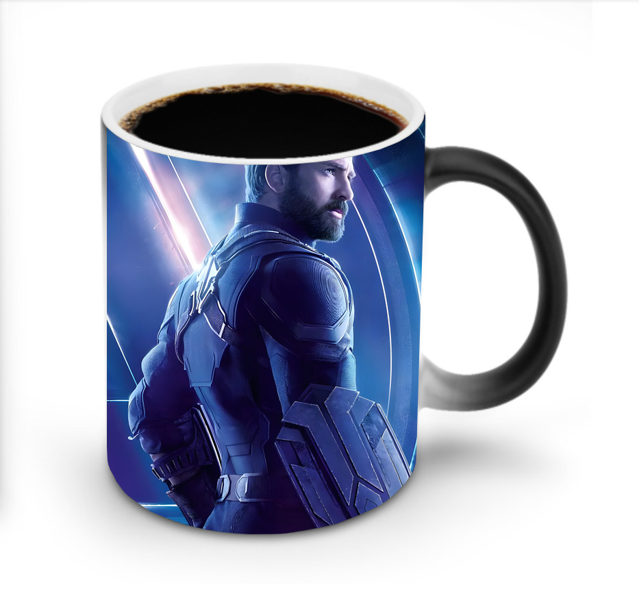 （画像用） アベンジャーズ The Avengers 温度変色マグカップ