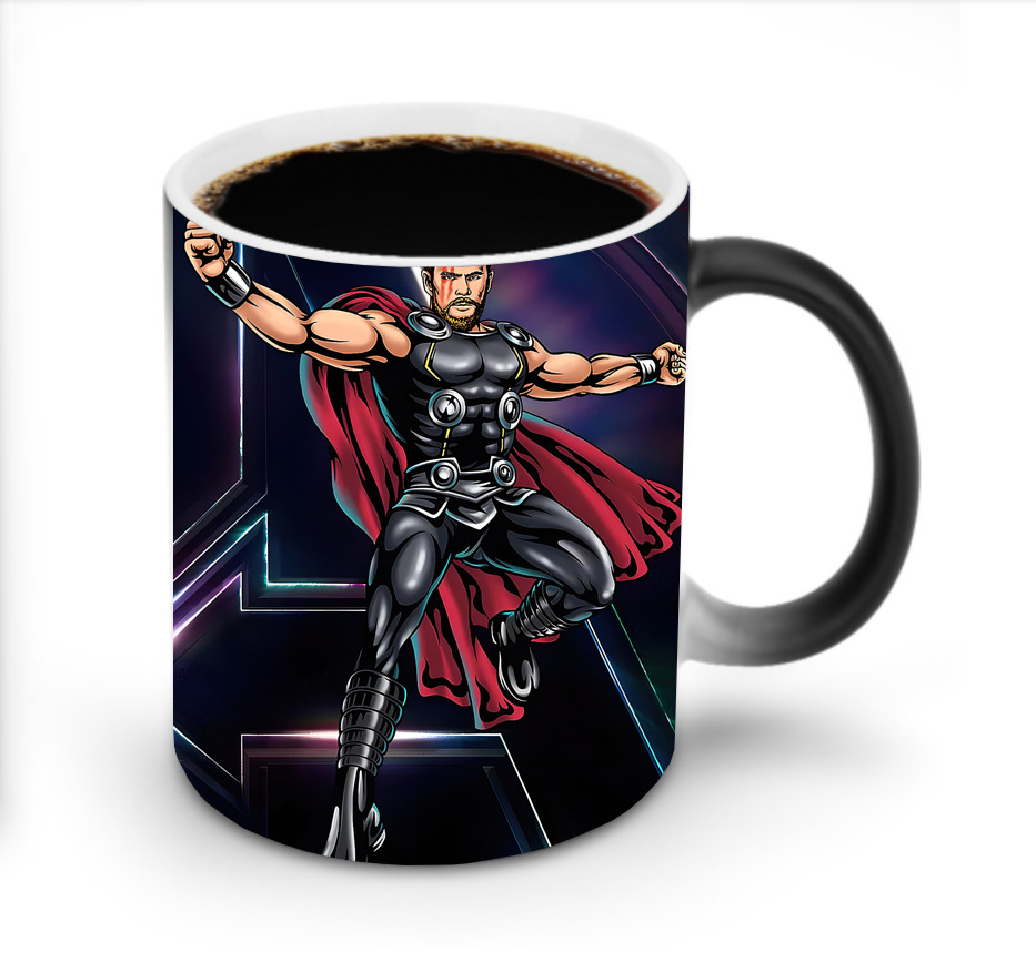 （画像用） アベンジャーズ The Avengers 温度変色マグカップ