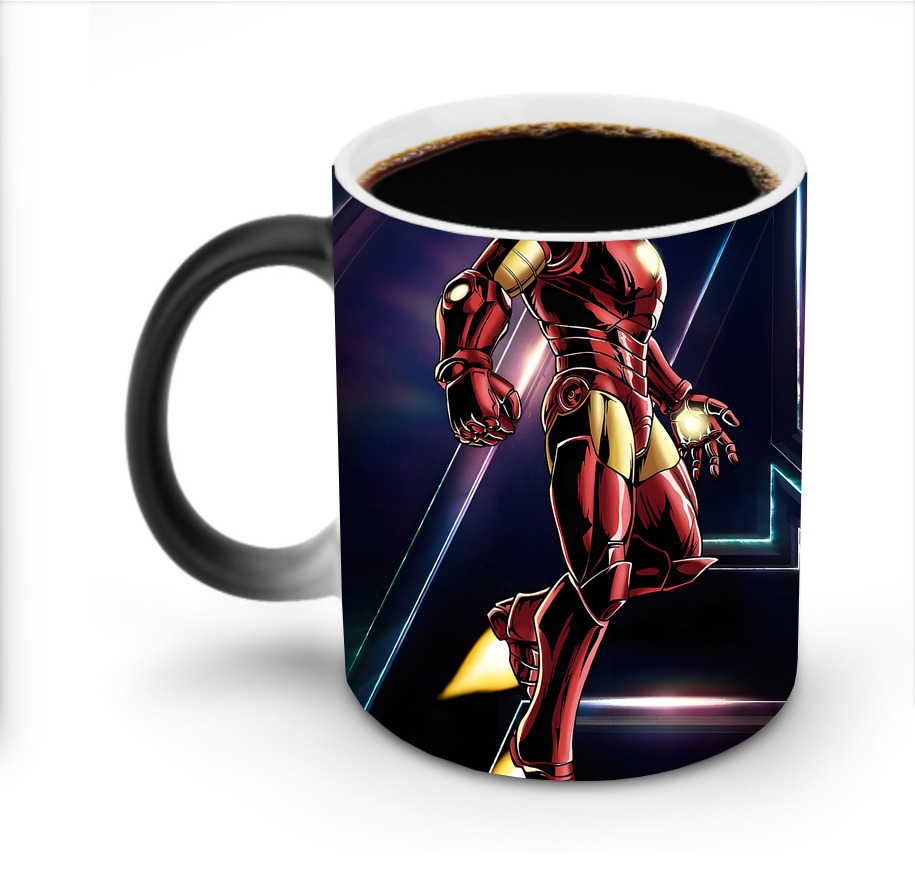 （画像用） アベンジャーズ The Avengers 温度変色マグカップ