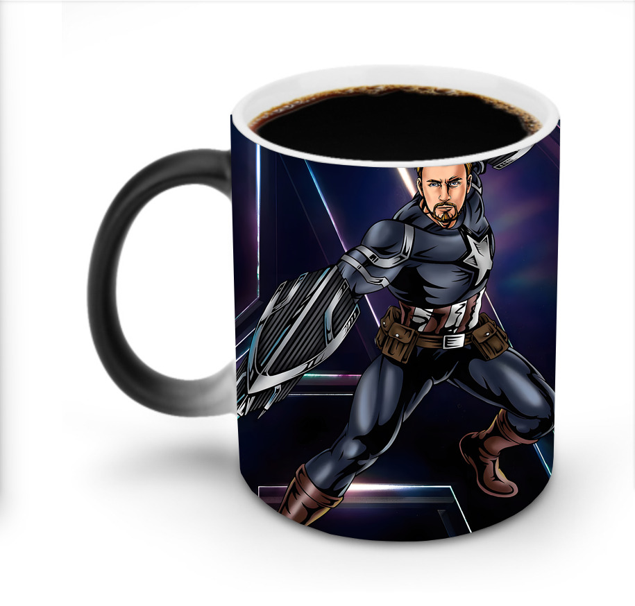 （画像用） アベンジャーズ The Avengers 温度変色マグカップ
