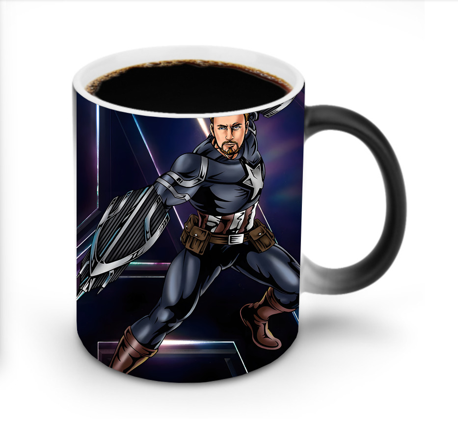 （画像用） アベンジャーズ The Avengers 温度変色マグカップ