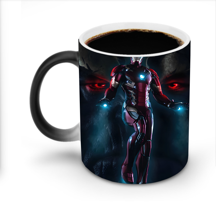 （画像用） アベンジャーズ The Avengers 温度変色マグカップ