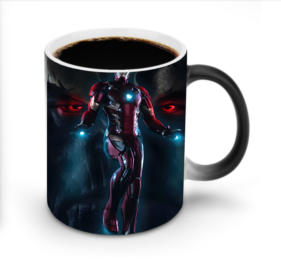 （画像用） アベンジャーズ The Avengers 温度変色マグカップ