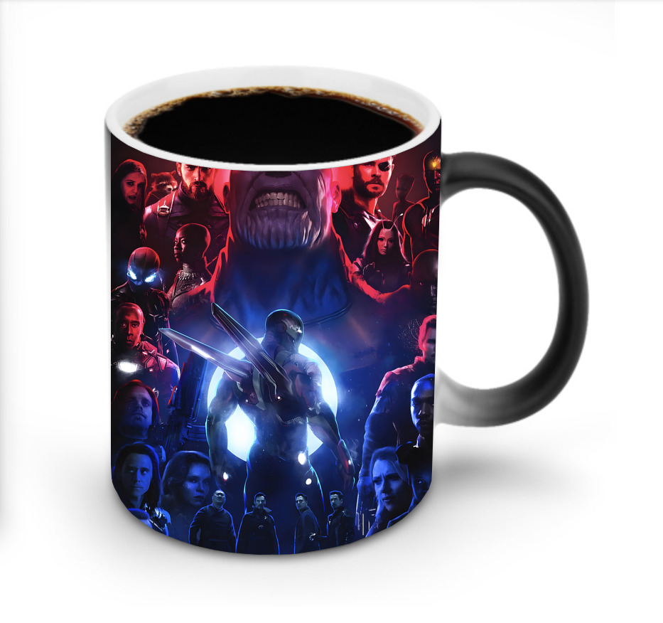 （画像用） アベンジャーズ The Avengers 温度変色マグカップ