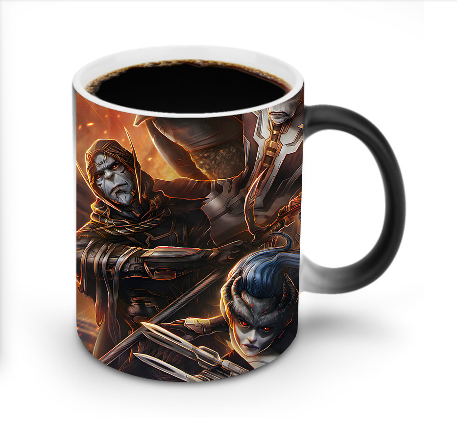 （画像用） アベンジャーズ The Avengers 温度変色マグカップ