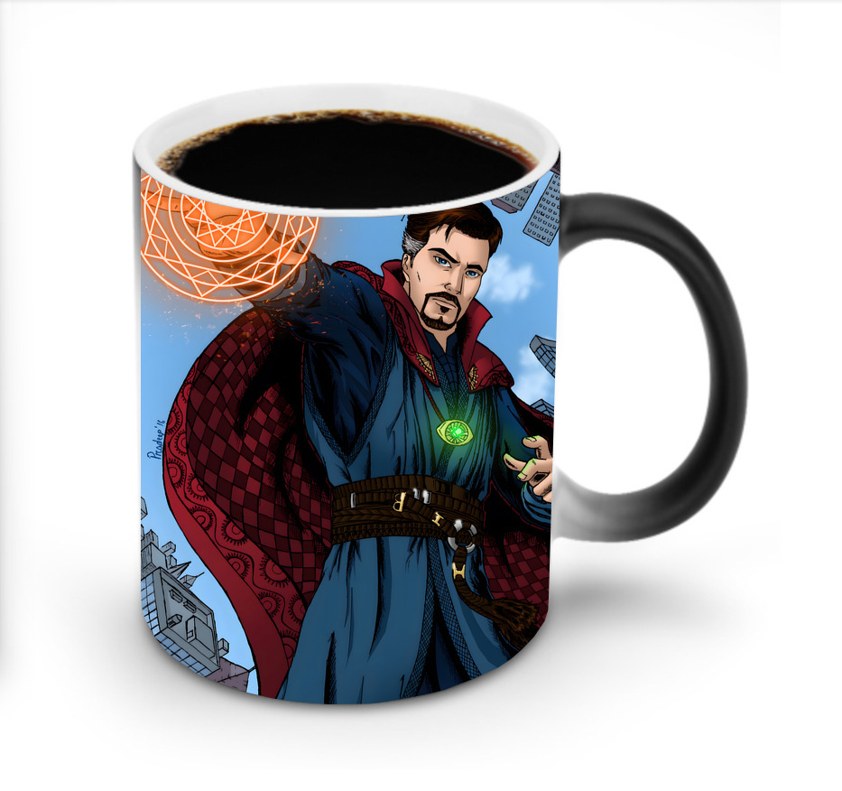 （画像用） アベンジャーズ The Avengers 温度変色マグカップ