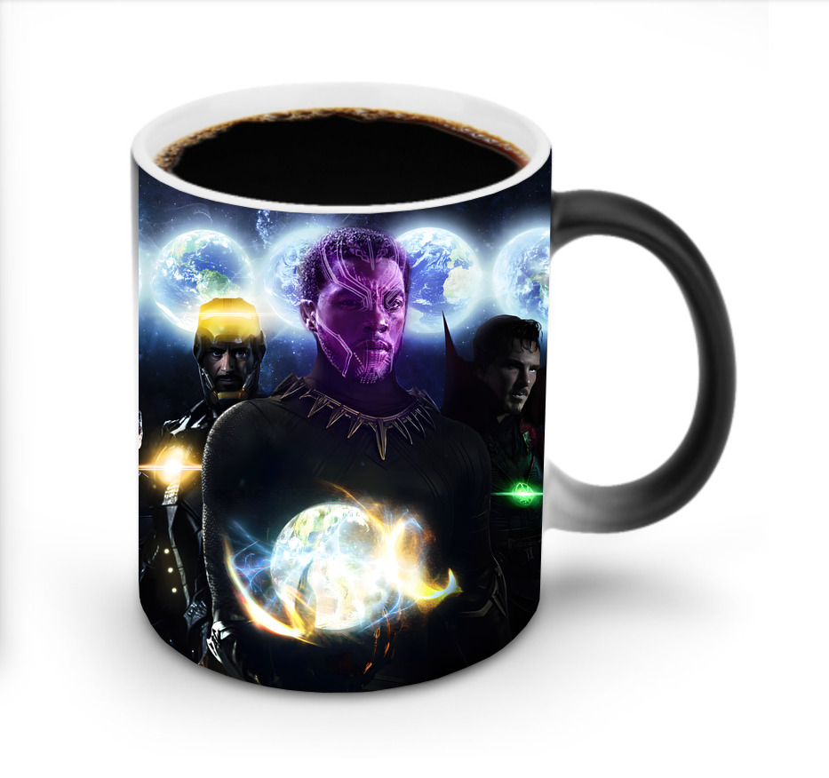 （画像用） アベンジャーズ The Avengers 温度変色マグカップ