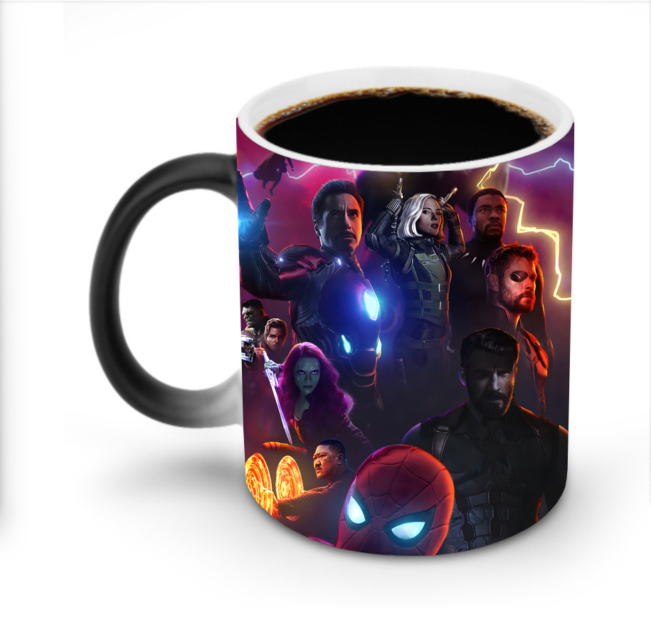 （画像用） アベンジャーズ The Avengers 温度変色マグカップ