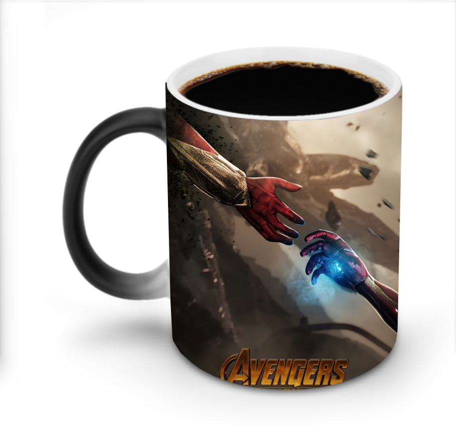 （画像用） アベンジャーズ The Avengers 温度変色マグカップ