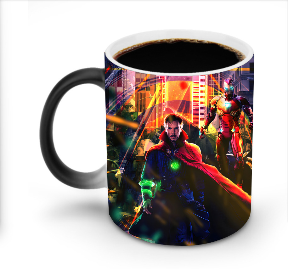 （画像用） アベンジャーズ The Avengers 温度変色マグカップ