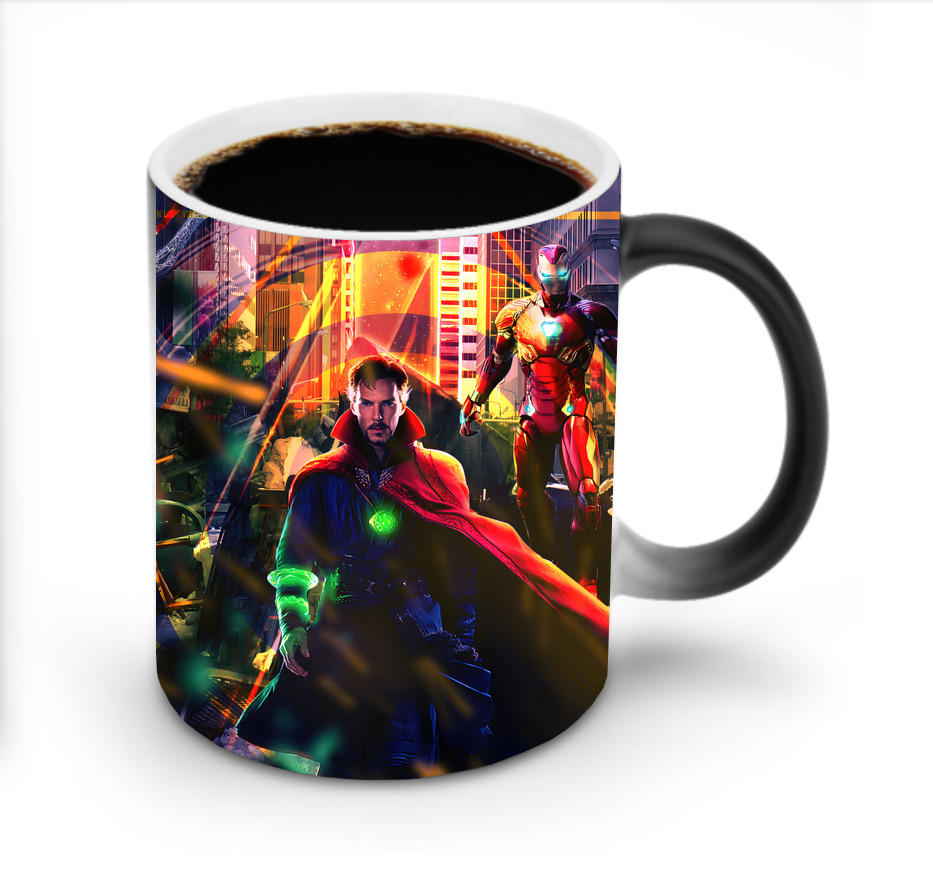 （画像用） アベンジャーズ The Avengers 温度変色マグカップ