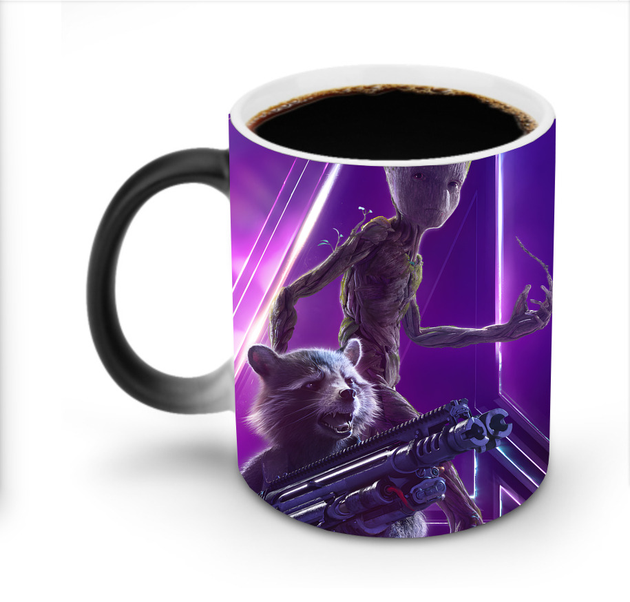 （画像用） アベンジャーズ The Avengers 温度変色マグカップ