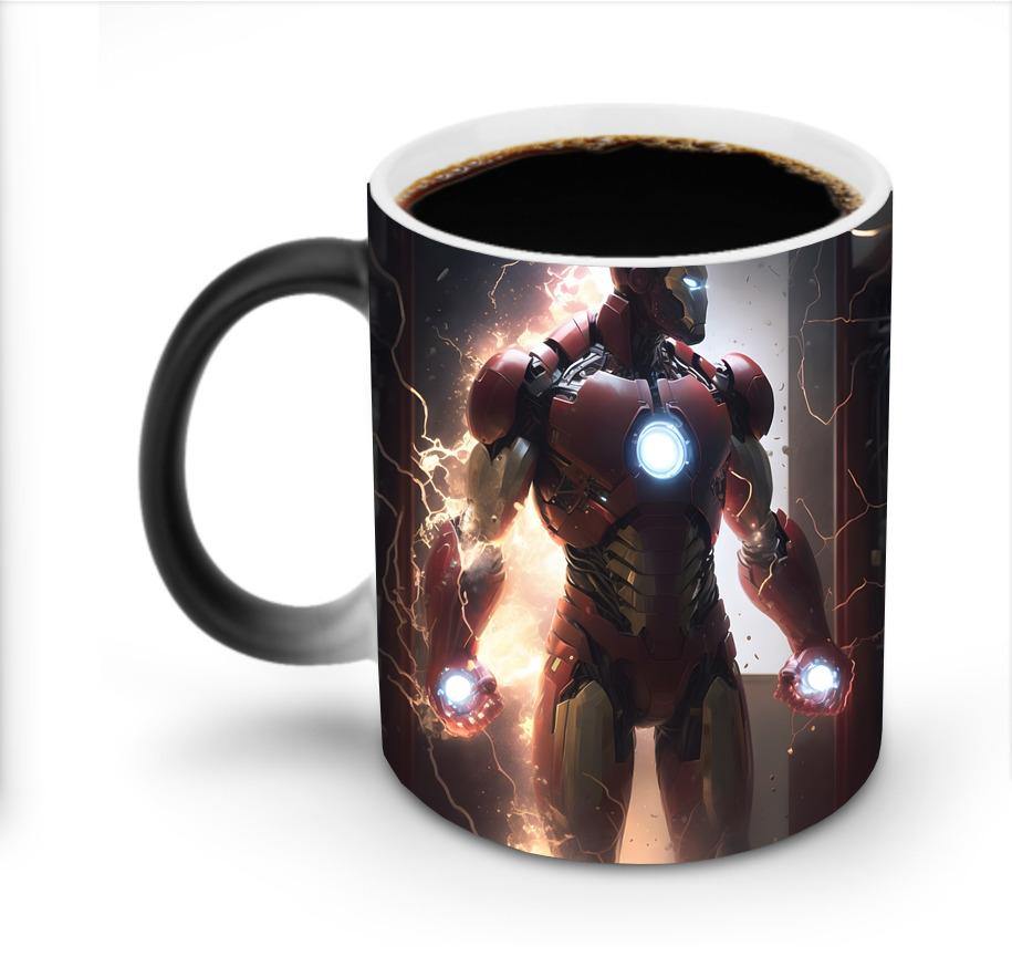 （画像用） アベンジャーズ The Avengers 温度変色マグカップ