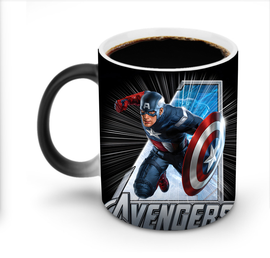 （画像用） アベンジャーズ The Avengers 温度変色マグカップ